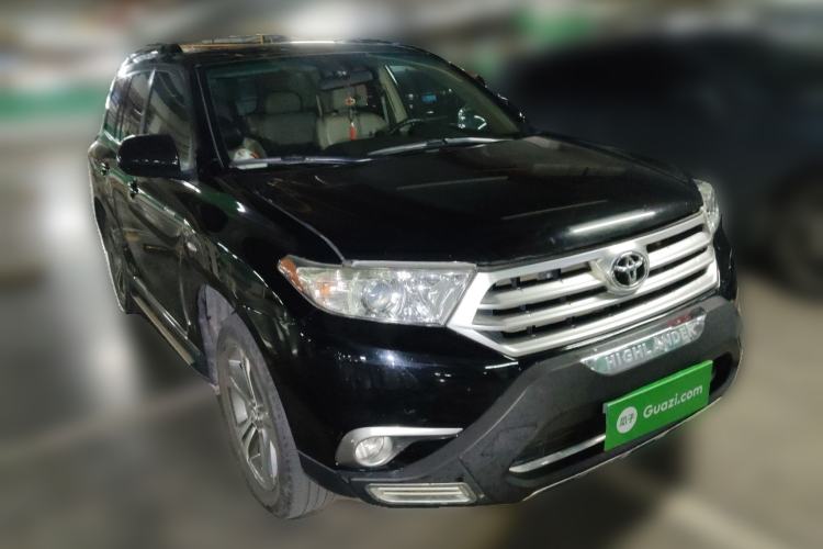 Used Toyota Highlander 2013 2.7L Two-Wheel Drive 7-Seater Zijin Edition Front Right 45 Deg