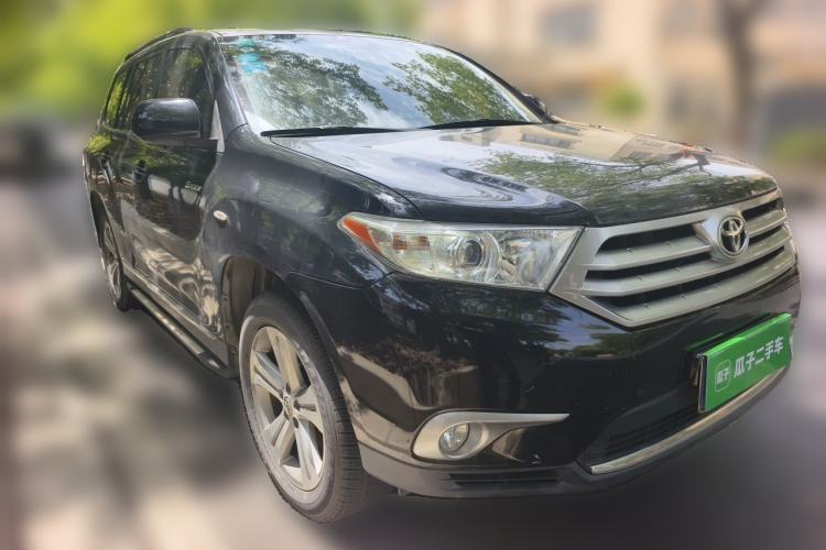 Used Toyota Highlander 2013 2.7L Two-Wheel Drive 7-Seater Zijin Edition Front Right 45 Deg