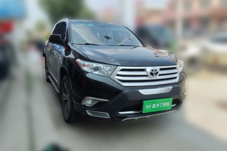 Used Toyota Highlander 2013 2.7L Two-Wheel Drive 7-Seater Zijin Edition Front Right 45 Deg