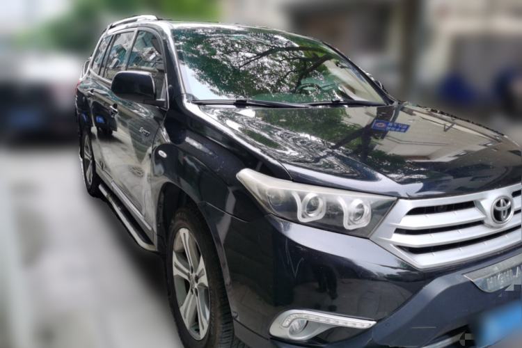 Used Toyota Highlander 2013 2.7L Two-Wheel Drive 7-Seater Zijin Edition Front Right 45 Deg