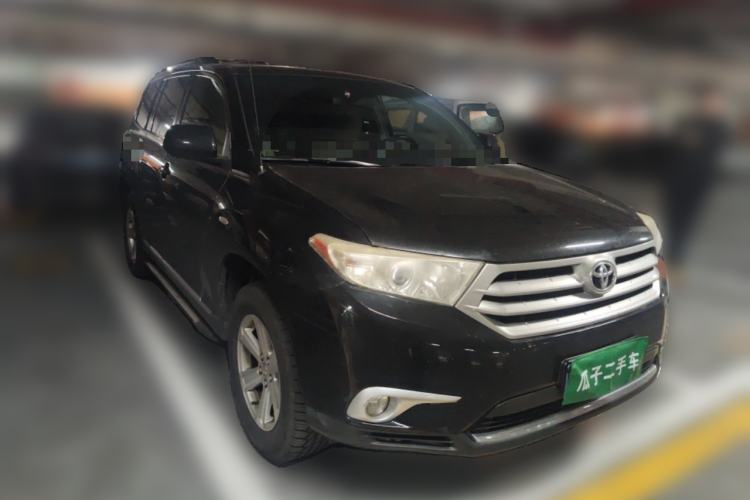 Used Toyota Highlander 2013 2.7L Two-Wheel Drive 5-Seater Purple Gold Edition Front Right 45 Deg