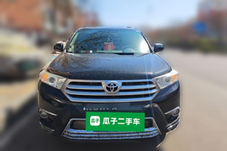Used Toyota Highlander 2013 2.7L Two-Wheel Drive 7-Seater Zijin Edition Front