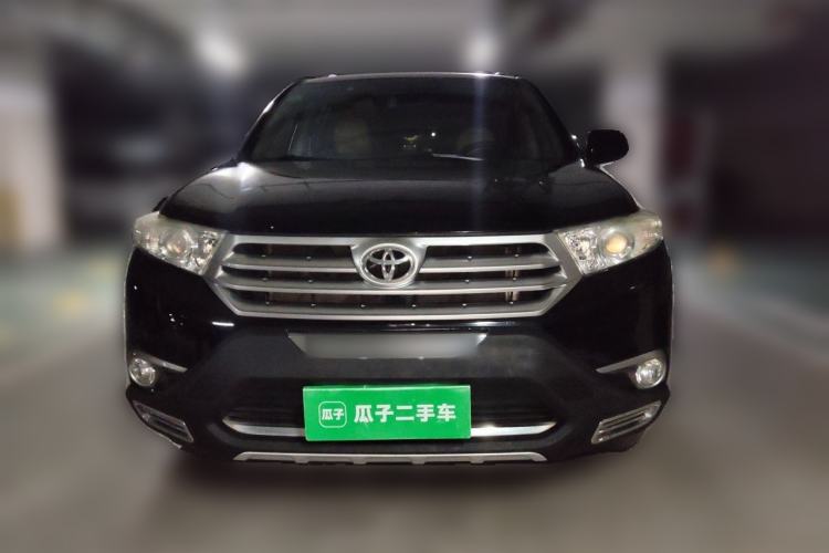 Used Toyota Highlander 2013 2.7L Two-Wheel Drive 5-Seater Purple Gold Edition Front