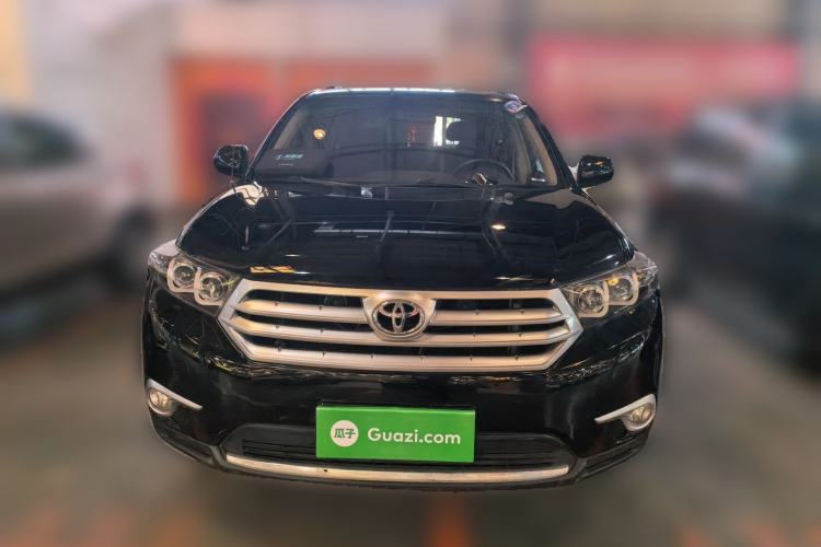 Used Toyota Highlander 2013 2.7L Two-Wheel Drive 5-Seater Purple Gold Edition Front