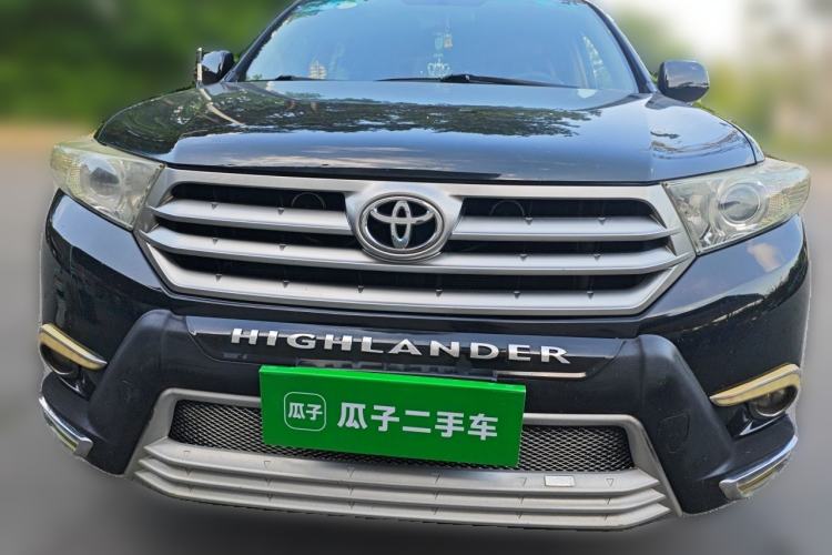 Used Toyota Highlander 2013 2.7L Two-Wheel Drive 5-Seater Purple Gold Edition Front