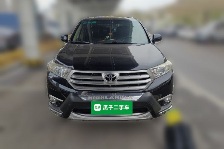 Used Toyota Highlander 2013 2.7L Two-Wheel Drive 7-Seater Zijin Edition Front
