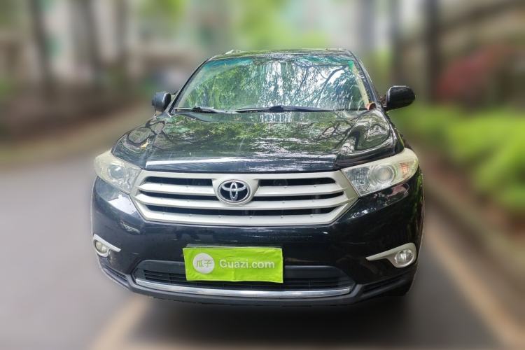Used Toyota Highlander 2013 2.7L Two-Wheel Drive 5-Seater Purple Gold Edition Front