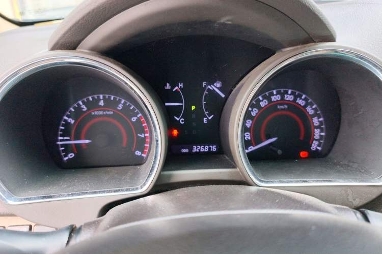 Used Toyota Highlander 2013 2.7L Two-Wheel Drive 5-Seater Purple Gold Edition Instrument Cluster