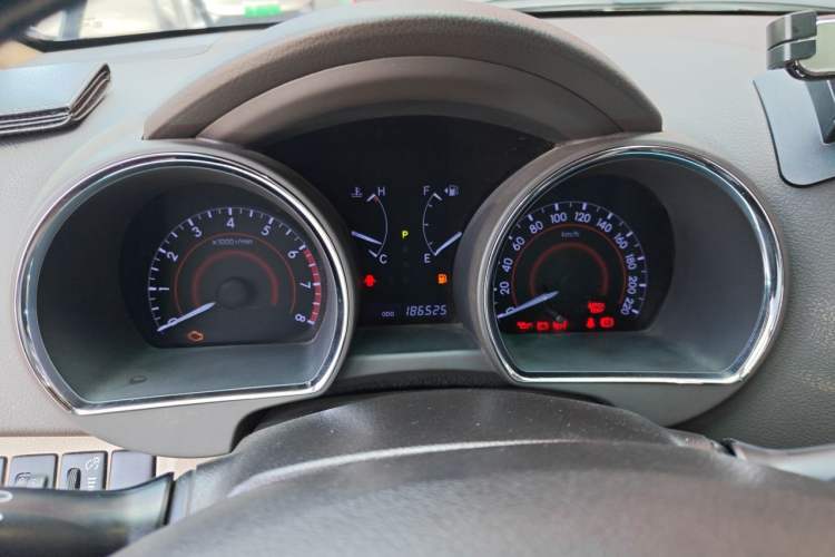 Used Toyota Highlander 2013 2.7L Two-Wheel Drive 5-Seater Purple Gold Edition Instrument Cluster