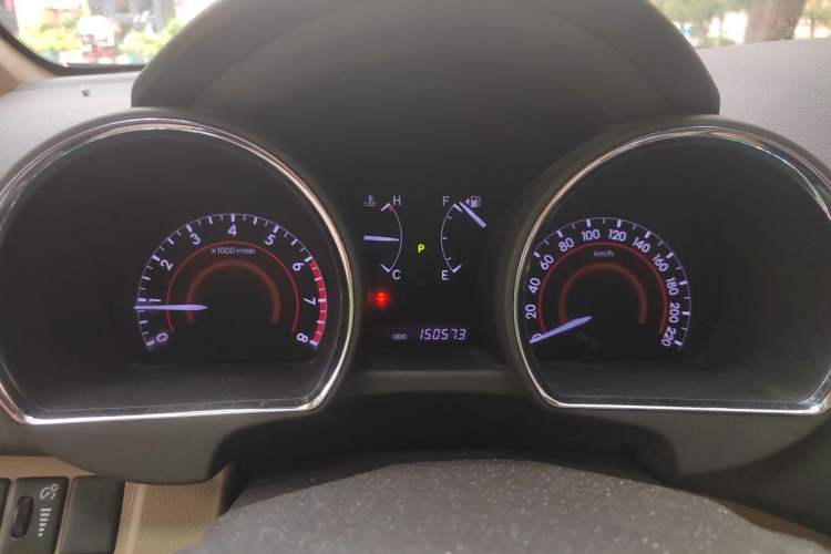 Used Toyota Highlander 2013 2.7L Two-Wheel Drive 5-Seater Purple Gold Edition Instrument Cluster