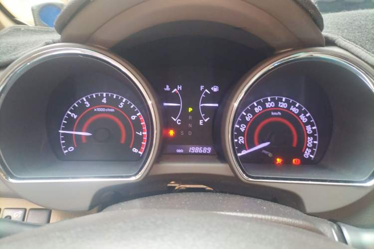 Used Toyota Highlander 2013 2.7L Two-Wheel Drive 5-Seater Purple Gold Edition Instrument Cluster
