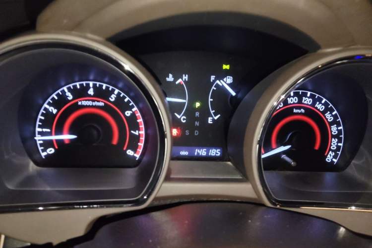Used Toyota Highlander 2013 2.7L Two-Wheel Drive 5-Seater Purple Gold Edition Instrument Cluster