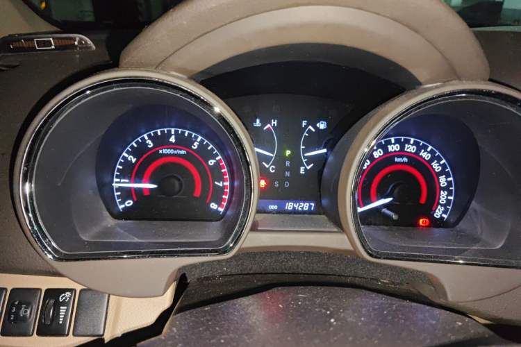 Used Toyota Highlander 2013 2.7L Two-Wheel Drive 5-Seater Purple Gold Edition Instrument Cluster