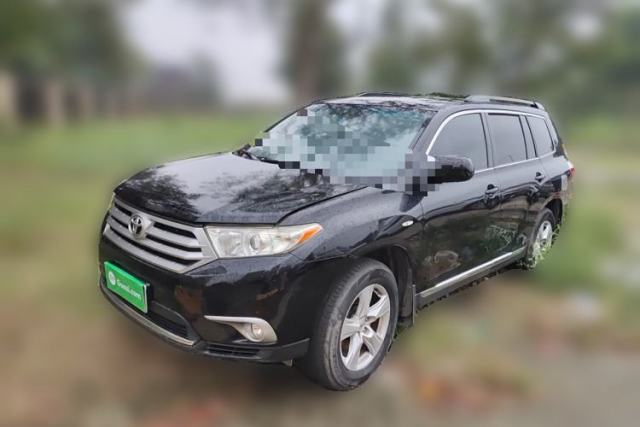 Used Toyota Highlander 2013 2.7L Two-Wheel Drive 5-Seater Purple Gold Edition