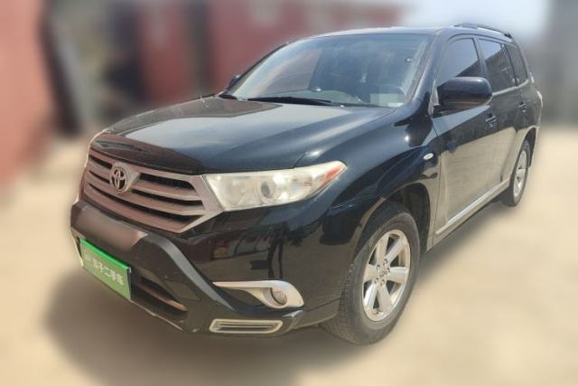 Used Toyota Highlander 2013 2.7L Two-Wheel Drive 5-Seater Purple Gold Edition