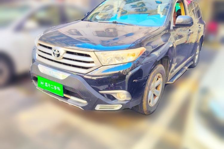 Used Toyota Highlander 2013 2.7L Two-Wheel Drive 5-Seater Purple Gold Edition Guazi used car, China used car export, Used car for sale, Used cars, Cheapest cars for sale