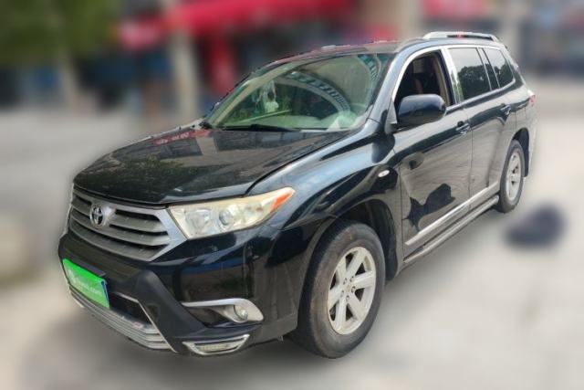 Used Toyota Highlander 2013 2.7L Two-Wheel Drive 5-Seater Purple Gold Edition