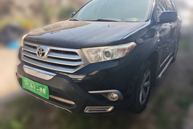 Used Toyota Highlander 2013 2.7L Two-Wheel Drive 5-Seater Purple Gold Edition