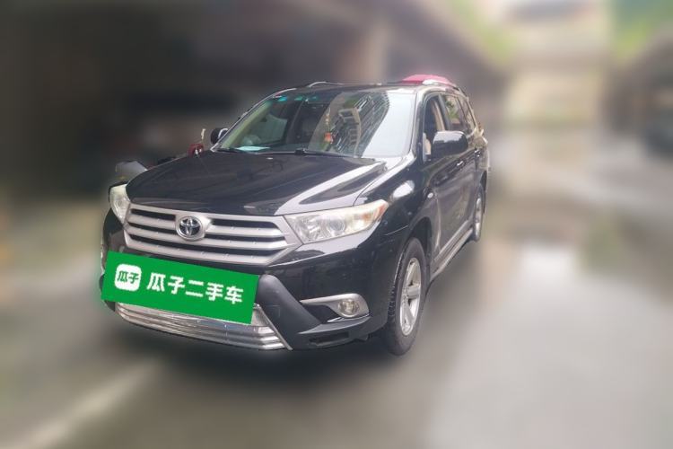Used Toyota Highlander 2013 2.7L Two-Wheel Drive 5-Seater Purple Gold Edition Guazi used car, China used car export, Used car for sale, Used cars, Cheapest cars for sale