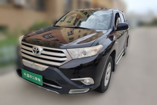 Used Toyota Highlander 2013 2.7L Two-Wheel Drive 5-Seater Purple Gold Edition