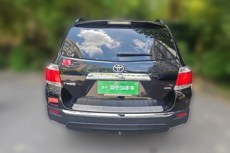 Used Toyota Highlander 2013 2.7L Two-Wheel Drive 7-Seater Zijin Edition Rear