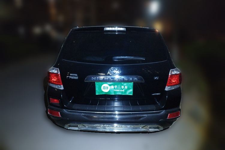 Used Toyota Highlander 2013 2.7L Two-Wheel Drive 7-Seater Zijin Edition Rear