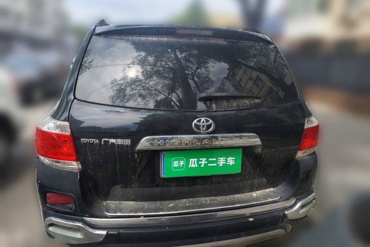 Used Toyota Highlander 2013 2.7L Two-Wheel Drive 7-Seater Zijin Edition Rear