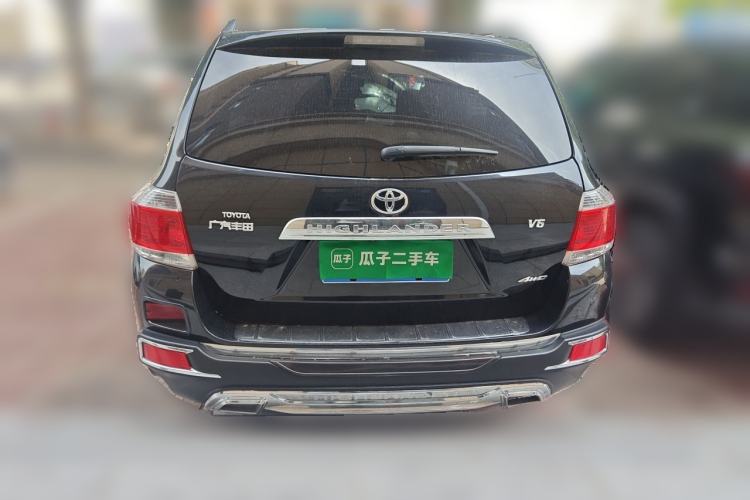 Used Toyota Highlander 2013 2.7L Two-Wheel Drive 7-Seater Zijin Edition Rear