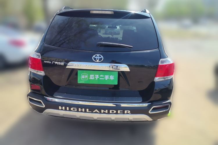 Used Toyota Highlander 2013 2.7L Two-Wheel Drive 7-Seater Zijin Edition Rear