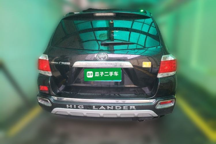 Used Toyota Highlander 2013 2.7L Two-Wheel Drive 7-Seater Zijin Edition Rear