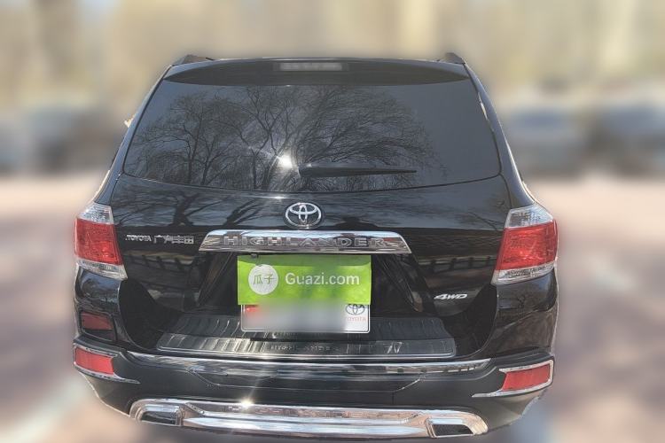 Used Toyota Highlander 2013 2.7L Two-Wheel Drive 5-Seater Purple Gold Edition Rear