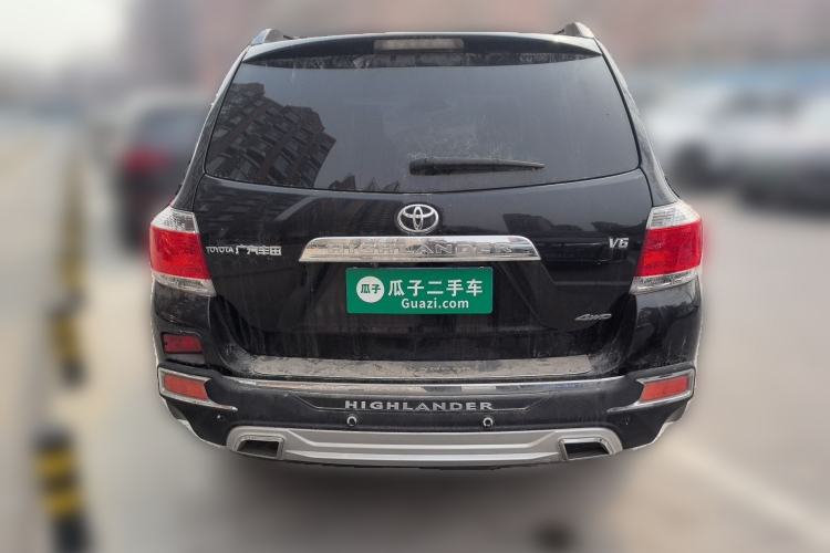 Used Toyota Highlander 2013 2.7L Two-Wheel Drive 7-Seater Zijin Edition Rear