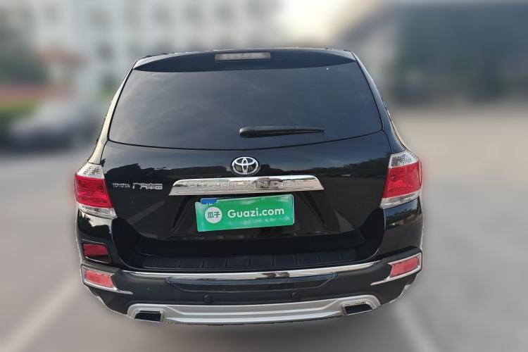 Used Toyota Highlander 2013 2.7L Two-Wheel Drive 7-Seater Zijin Edition Rear