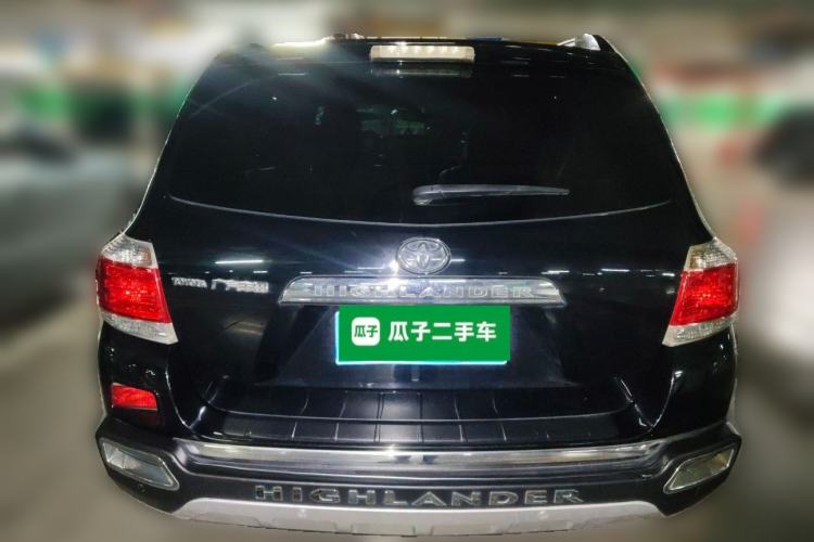 Used Toyota Highlander 2013 2.7L Two-Wheel Drive 7-Seater Zijin Edition Rear