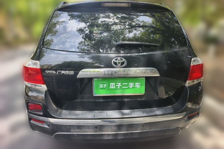 Used Toyota Highlander 2013 2.7L Two-Wheel Drive 7-Seater Zijin Edition Rear