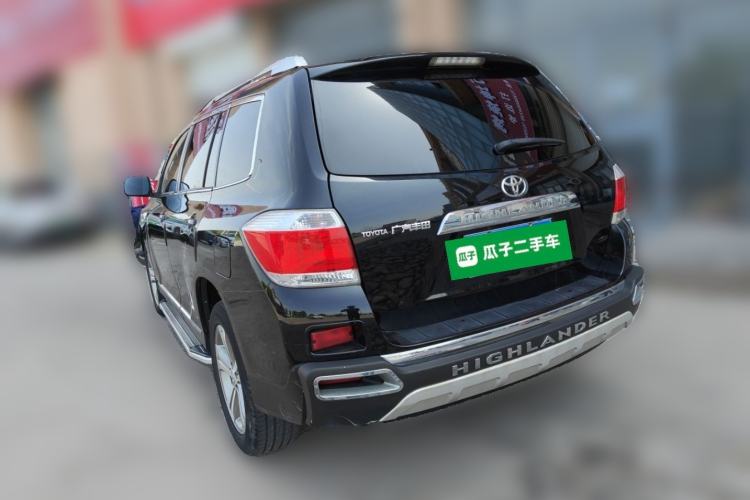 Used Toyota Highlander 2013 2.7L Two-Wheel Drive 5-Seater Purple Gold Edition Rear Left 45 Deg