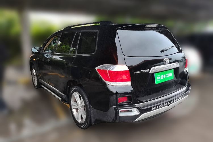 Used Toyota Highlander 2013 2.7L Two-Wheel Drive 7-Seater Zijin Edition Rear Left 45 Deg