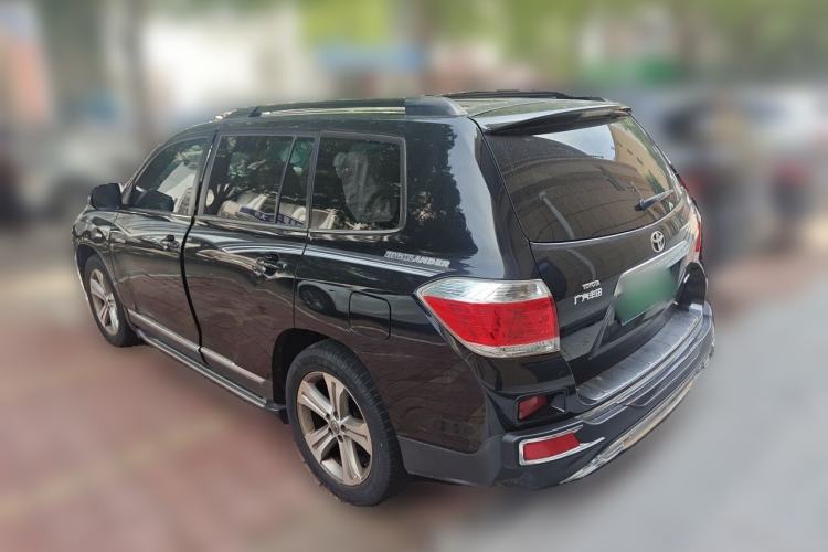 Used Toyota Highlander 2013 2.7L Two-Wheel Drive 7-Seater Zijin Edition Rear Left 45 Deg