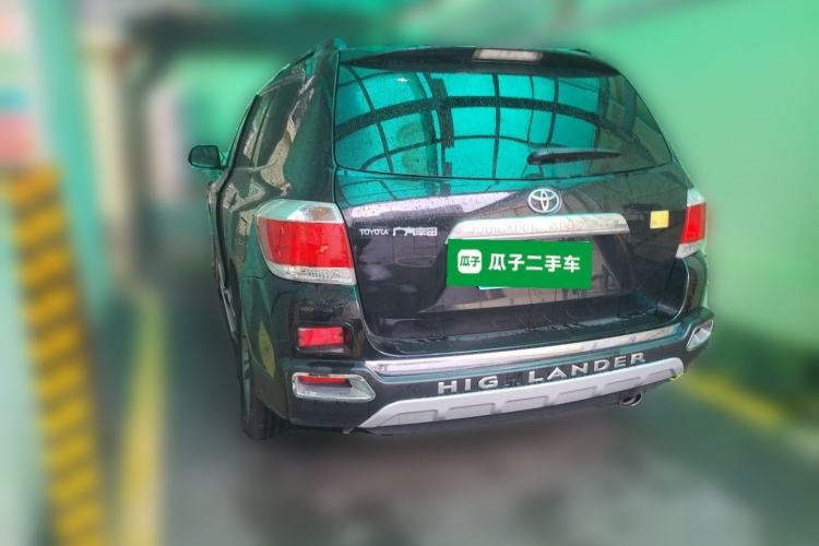 Used Toyota Highlander 2013 2.7L Two-Wheel Drive 7-Seater Zijin Edition Rear Left 45 Deg