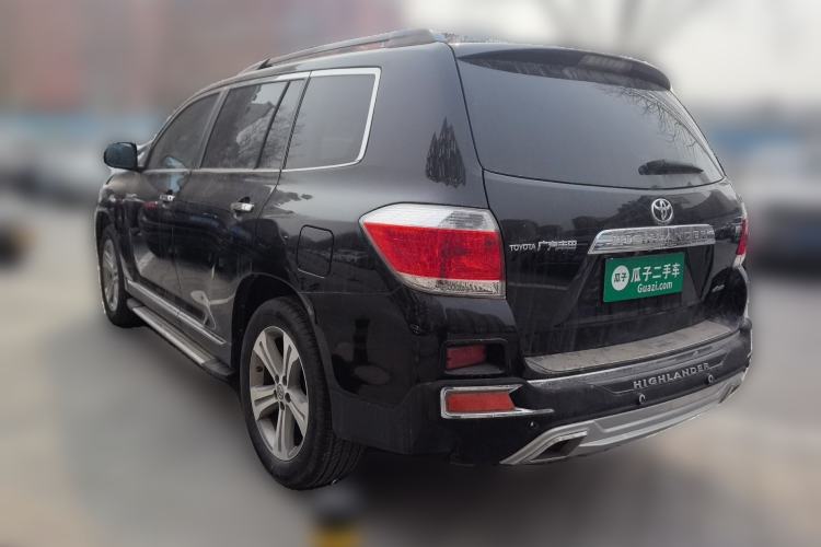 Used Toyota Highlander 2013 2.7L Two-Wheel Drive 7-Seater Zijin Edition Rear Left 45 Deg