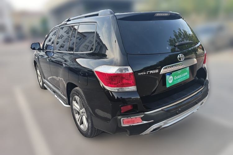 Used Toyota Highlander 2013 2.7L Two-Wheel Drive 7-Seater Zijin Edition Rear Left 45 Deg