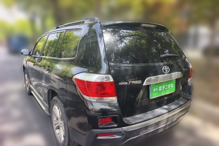Used Toyota Highlander 2013 2.7L Two-Wheel Drive 7-Seater Zijin Edition Rear Left 45 Deg
