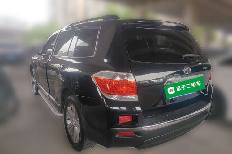 Used Toyota Highlander 2013 2.7L Two-Wheel Drive 7-Seater Zijin Edition Rear Left 45 Deg