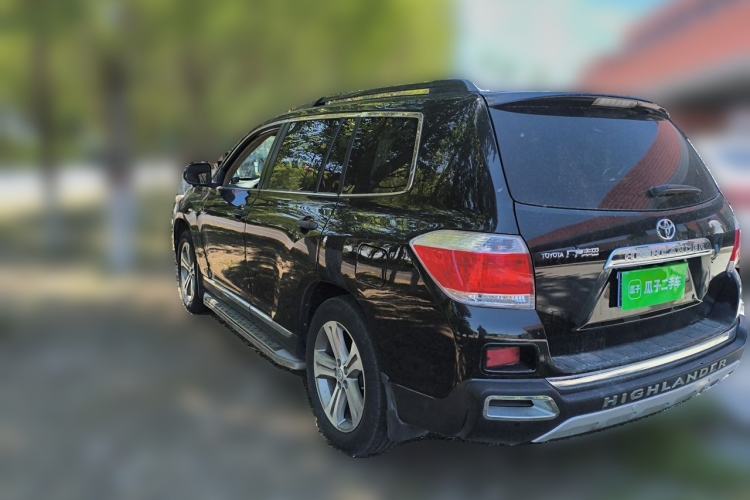 Used Toyota Highlander 2013 2.7L Two-Wheel Drive 7-Seater Zijin Edition Rear Left 45 Deg