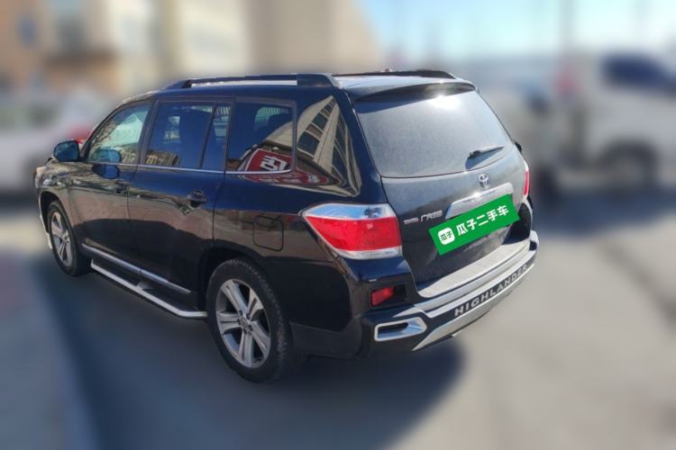 Used Toyota Highlander 2013 2.7L Two-Wheel Drive 7-Seater Zijin Edition Rear Left 45 Deg