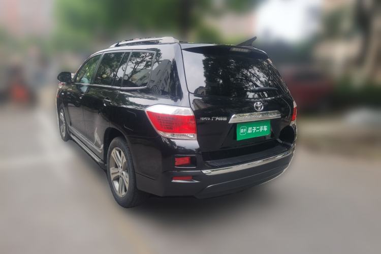 Used Toyota Highlander 2013 2.7L Two-Wheel Drive 7-Seater Zijin Edition Rear Left 45 Deg