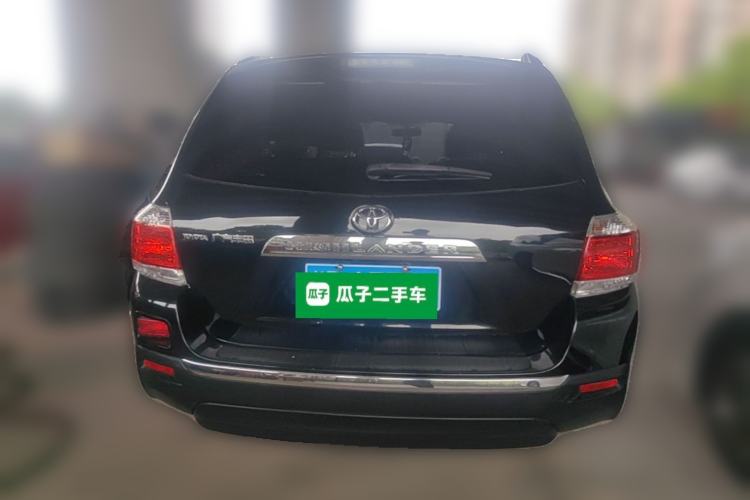 Used Toyota Highlander 2013 2.7L Two-Wheel Drive 7-Seater Zijin Edition Rear