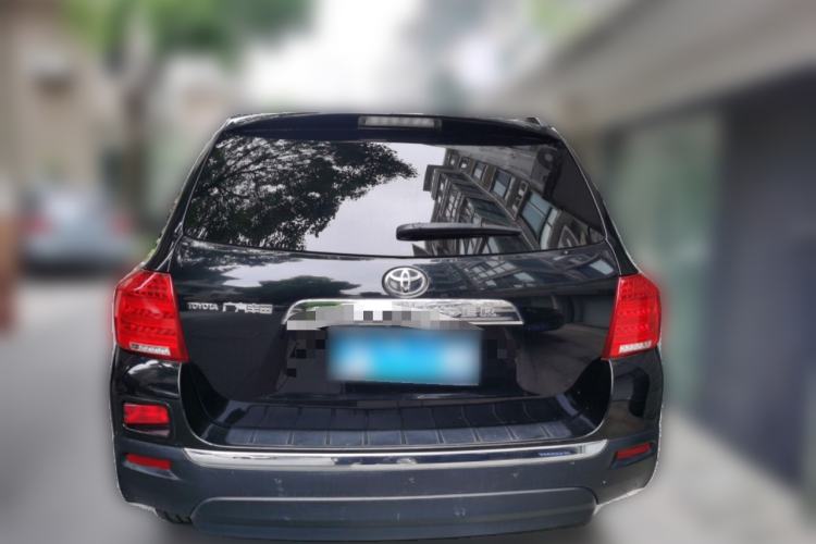 Used Toyota Highlander 2013 2.7L Two-Wheel Drive 7-Seater Zijin Edition Rear