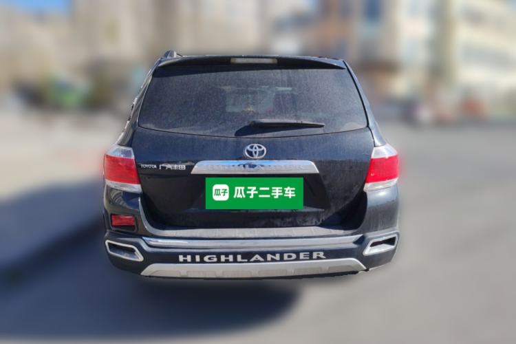 Used Toyota Highlander 2013 2.7L Two-Wheel Drive 7-Seater Zijin Edition Rear