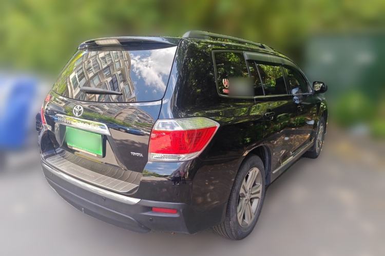 Used Toyota Highlander 2013 2.7L Two-Wheel Drive 7-Seater Zijin Edition Rear Right 45 Deg